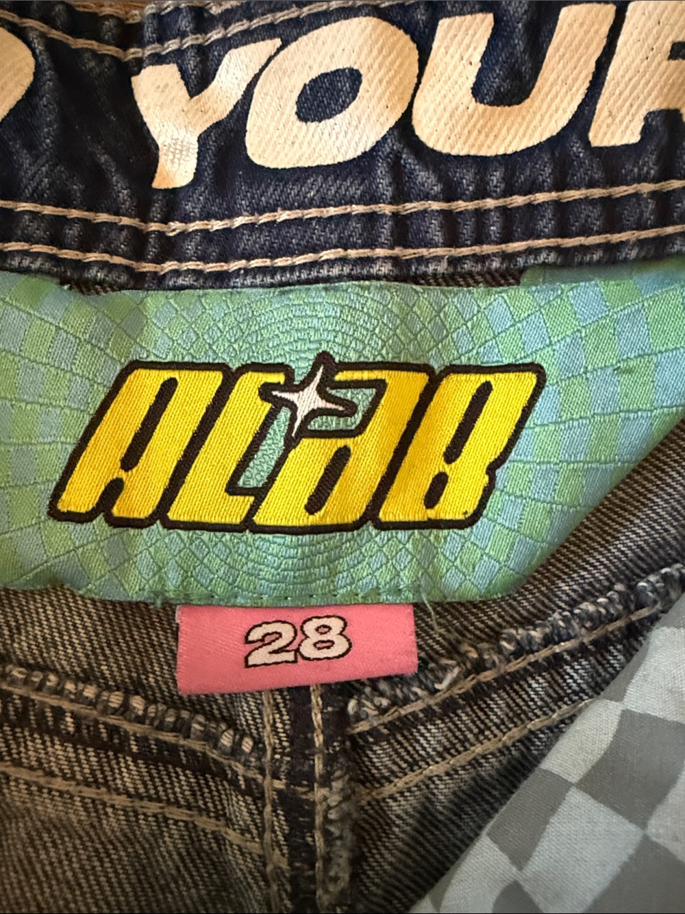 Alab mens wide leg jeans - Picture 7 of 9